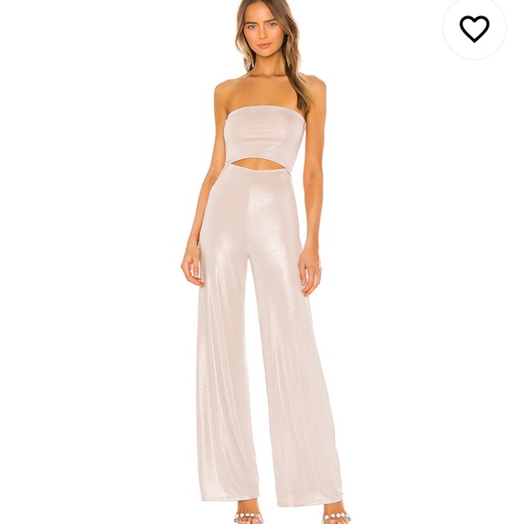 h:ours Shine Jumpsuit in Black - Picture 2 of 10